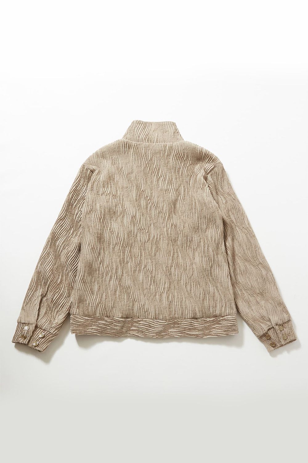 Wavy fabric track jacket / ウェイビー ファブリック トラックジャケット