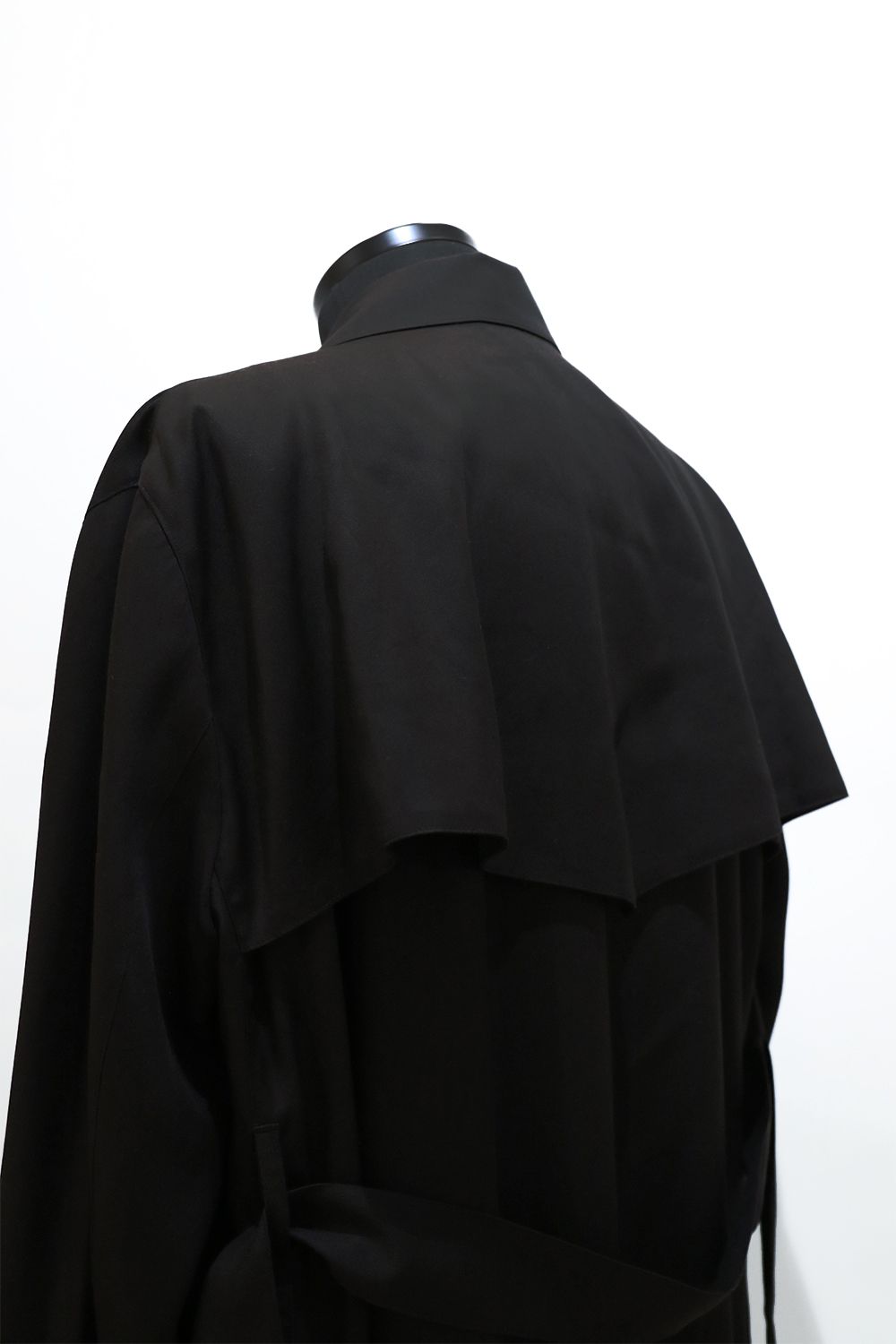 Tencel Gabardine Drape Coat / テンセル ギャバジン ドレープ コート