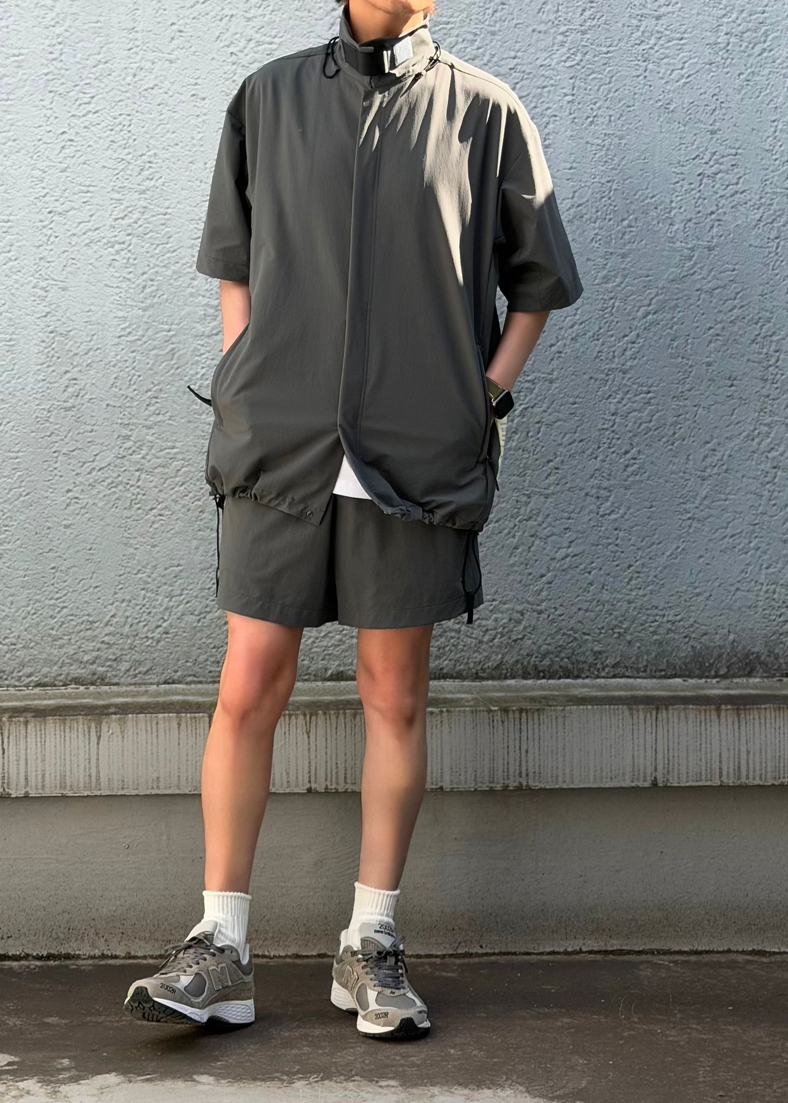 【N.HOOLYWOOOD TPES】DRAWSTRING SHIRT / PANELED T-SHIRT / HALF PANTS