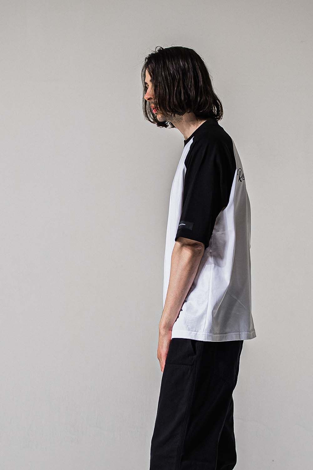 BACK RC RAGLAN OVER TEE / バックロゴ ラグラン オーバー Tシャツ