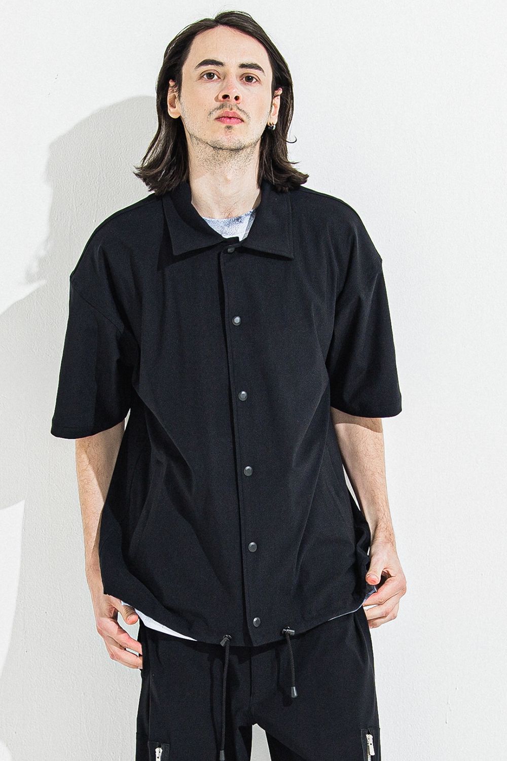 NYLON HALF COACH JACKET / ナイロン ハーフ コーチジャケット