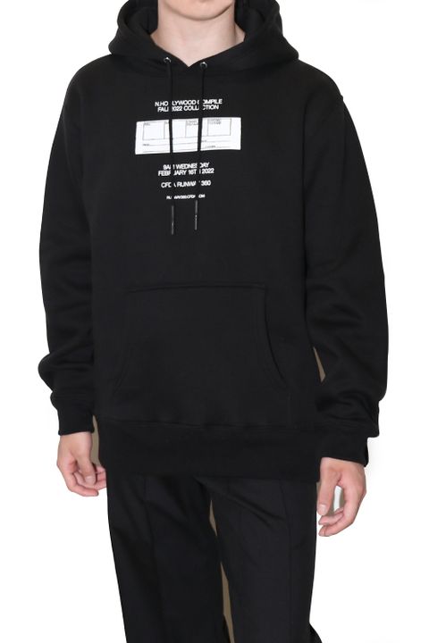 N.HOOLYWOOD COMPILE HOODED SWEAT SHIRT / エヌハリウッド コンパイル フーデッド スウェット シャツ