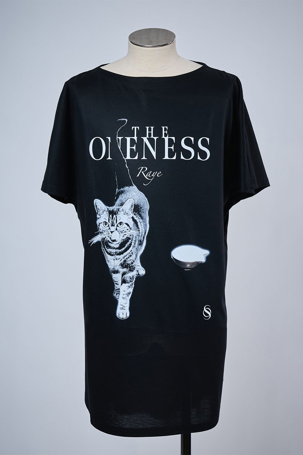 Organic Cotton French Sleeve T / Super Givers × THE ONENESS  犬猫保護活動チャリティー フレンチスリーブ Tシャツ