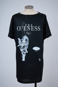 Organic Cotton French Sleeve T / Super Givers × THE ONENESS  犬猫保護活動チャリティー フレンチスリーブ Tシャツ
