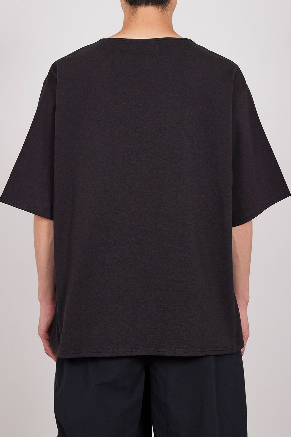 marka - 30//1 ORGANIC COTTON KNIT NEW BASQUE S/S SHIRT