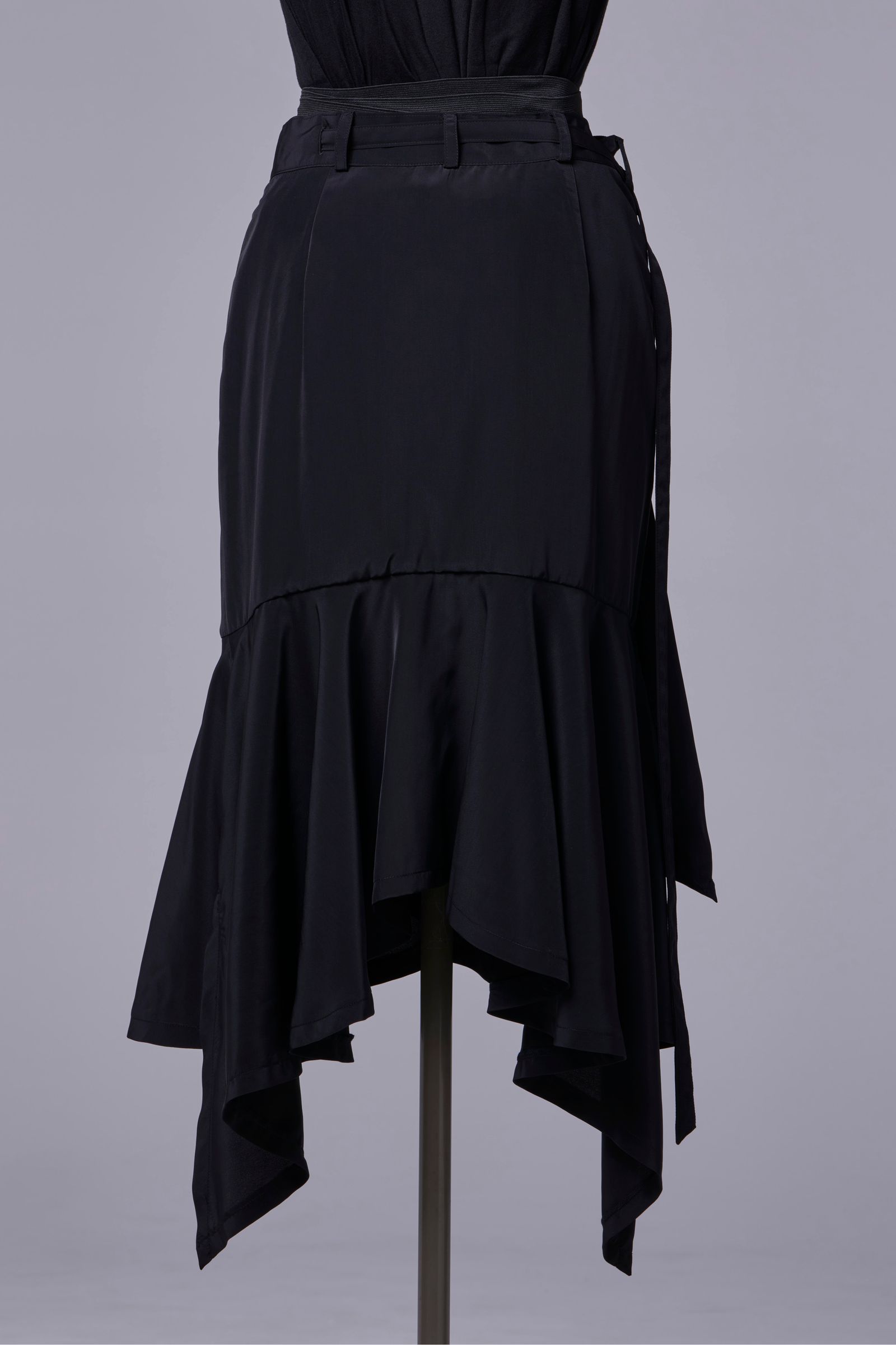 Eco Decine Wrap Frill Skirt / ラップ フリルスカート