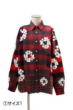 READYMADE×DENIM TEARS CHECK LS SHIRT / レディメイド × デニムティアーズ ヴィンテージ チェックシャツ