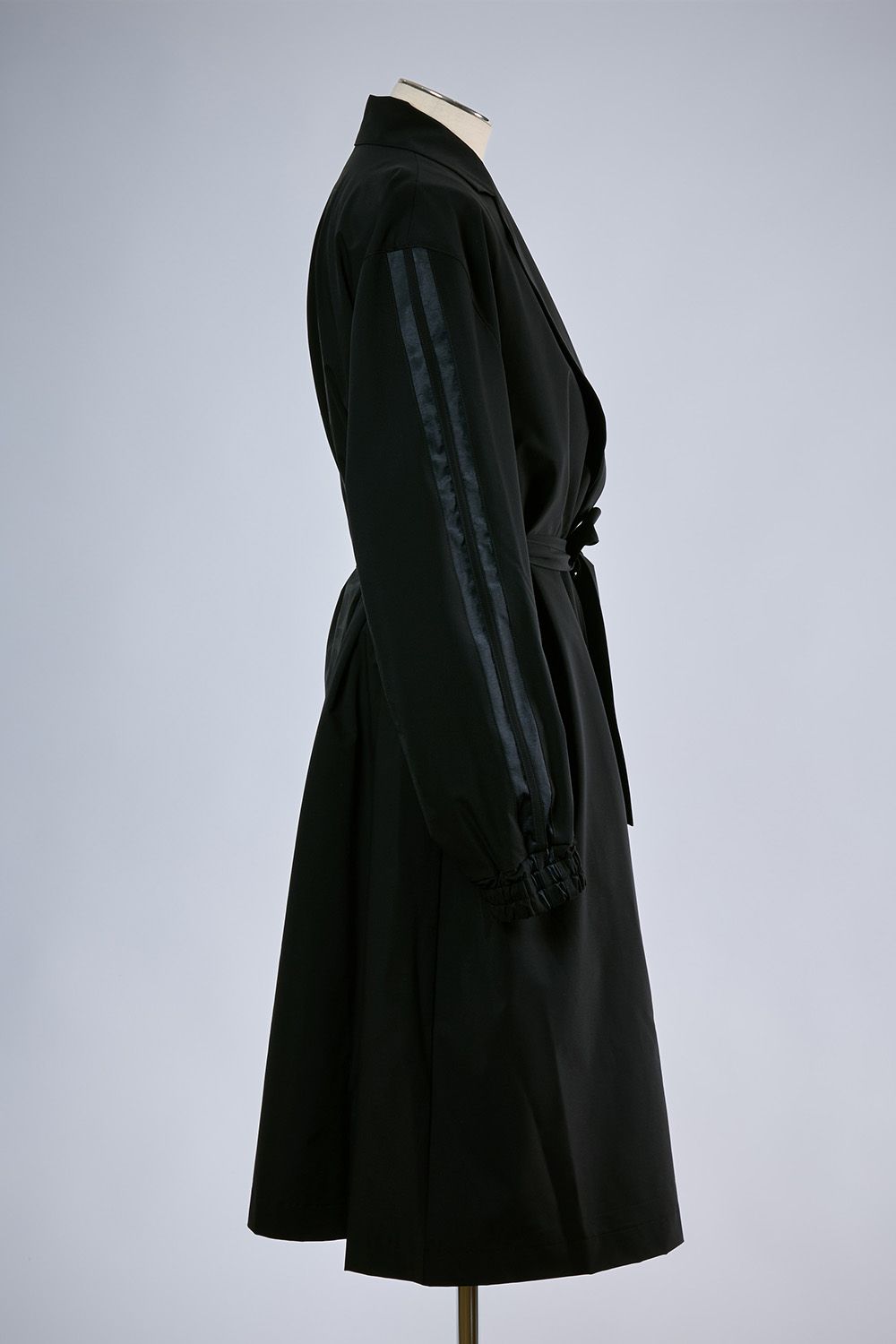 Taffeta Drape Coat / タフタ ドレープ コート