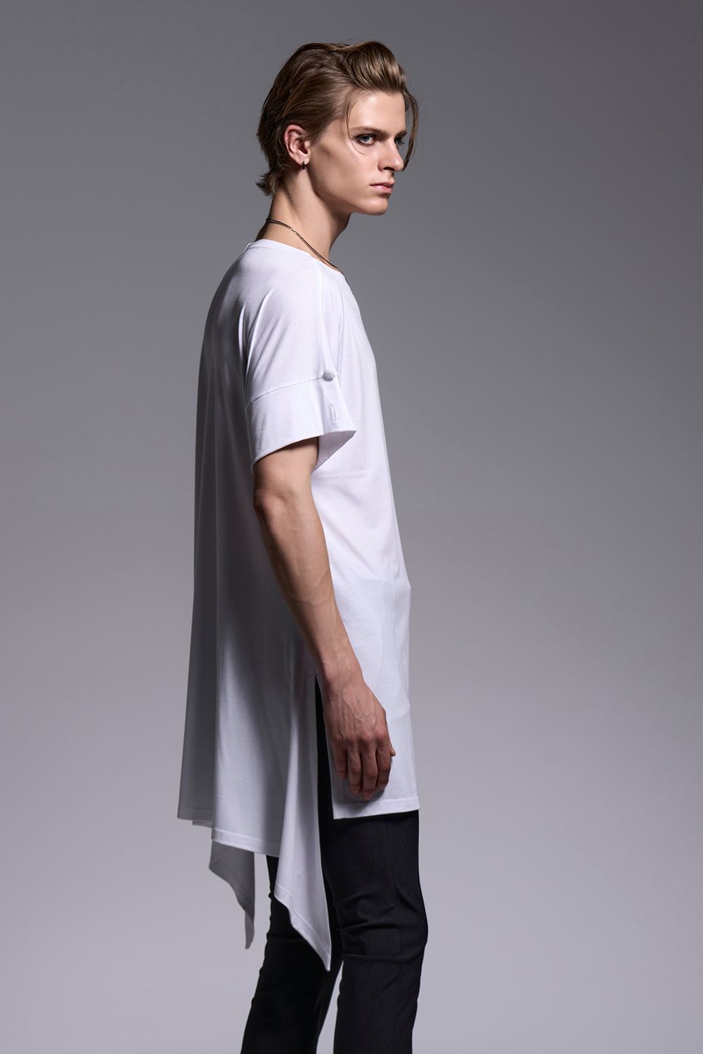 BEATENJIKU Boat Neck Flare-T / ベア天竺 ボートネック フレアTシャツ