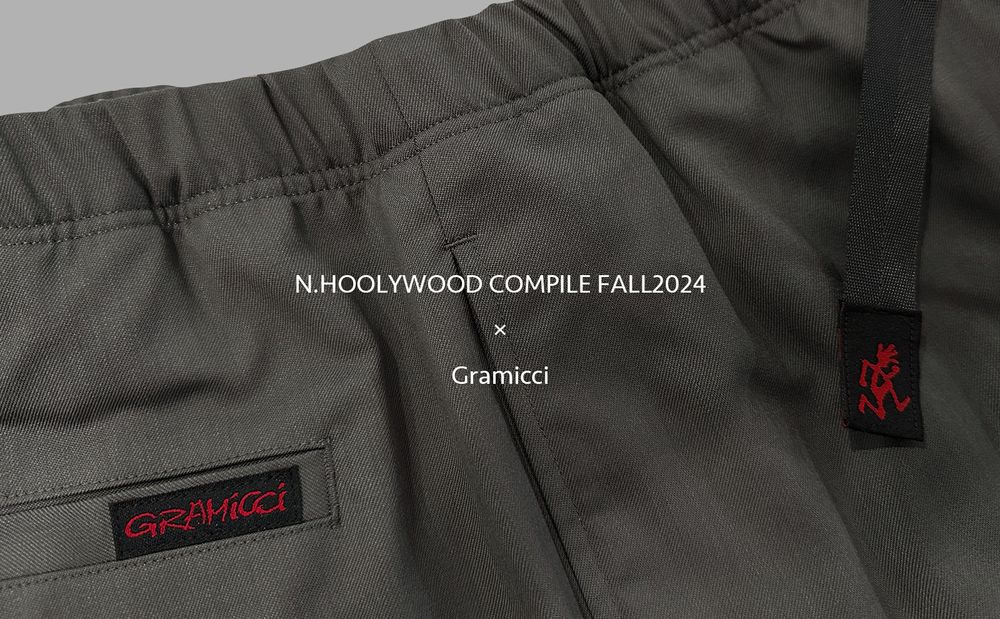 【N.HOOLYWOOD×Gramicci】TAPERED PANTS