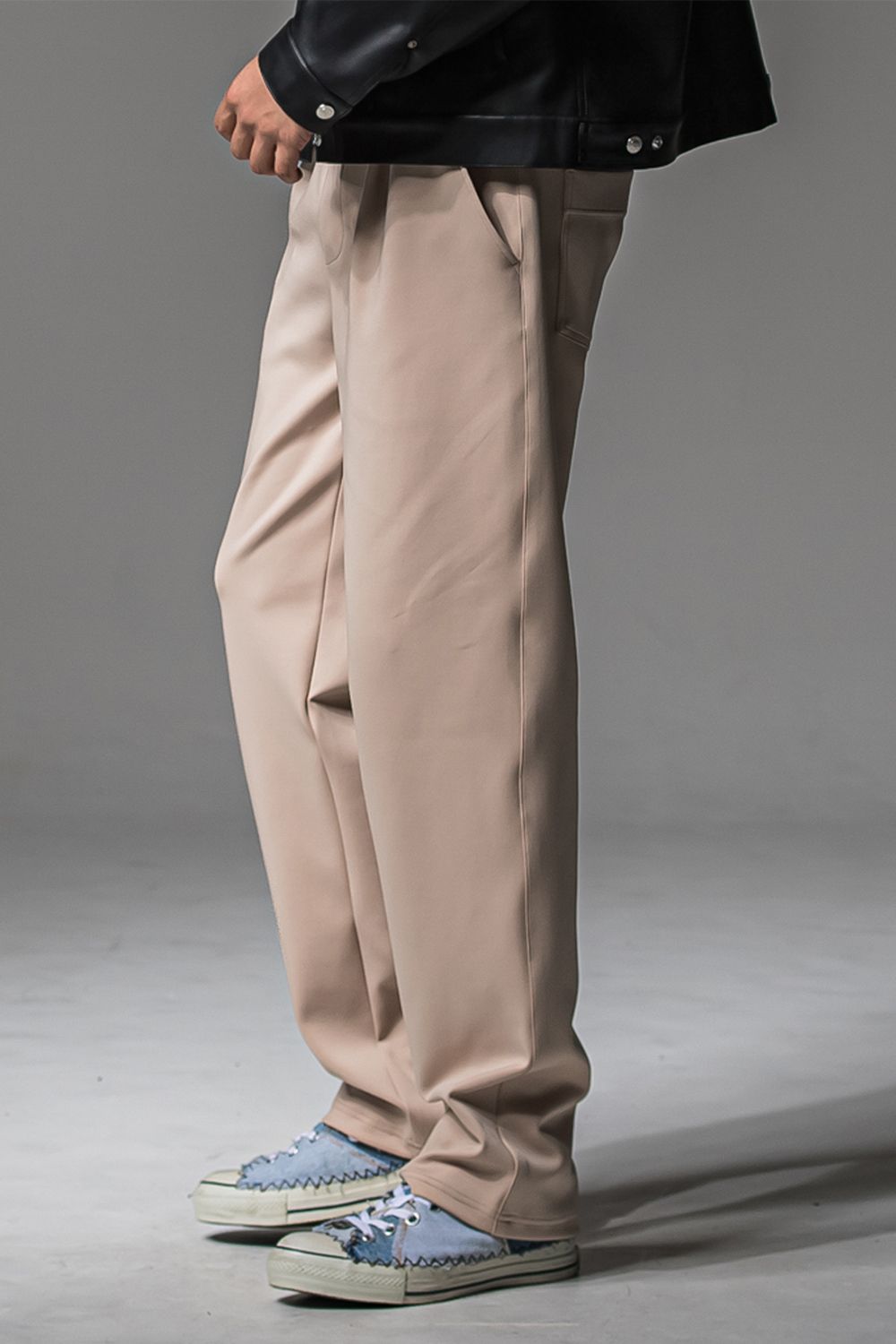 CHRIS EASY WIDE TUCK PANTS / クリス イージーワイドタックパンツ