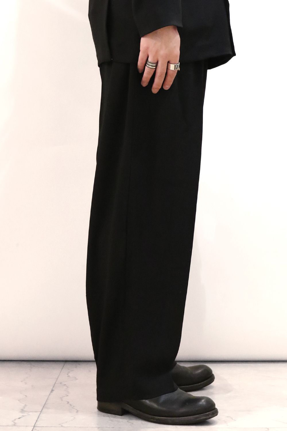 MELANGE TWILL DOUGI PANTS / メランジ ツイル 道着 パンツ