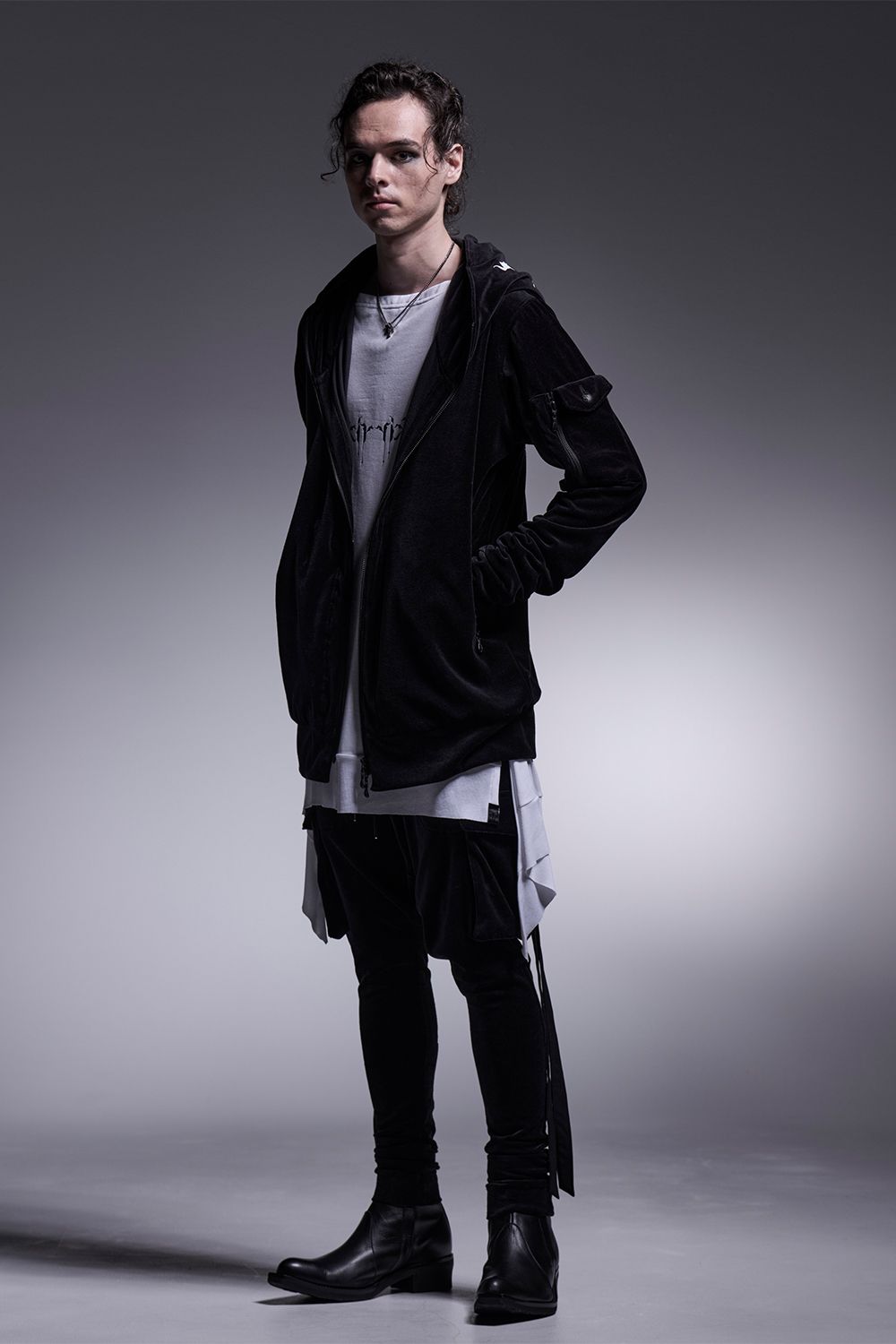 BEATENJIKU Boat Neck Flare T-Shirt / ベア天竺 ボートネック フレアTシャツ