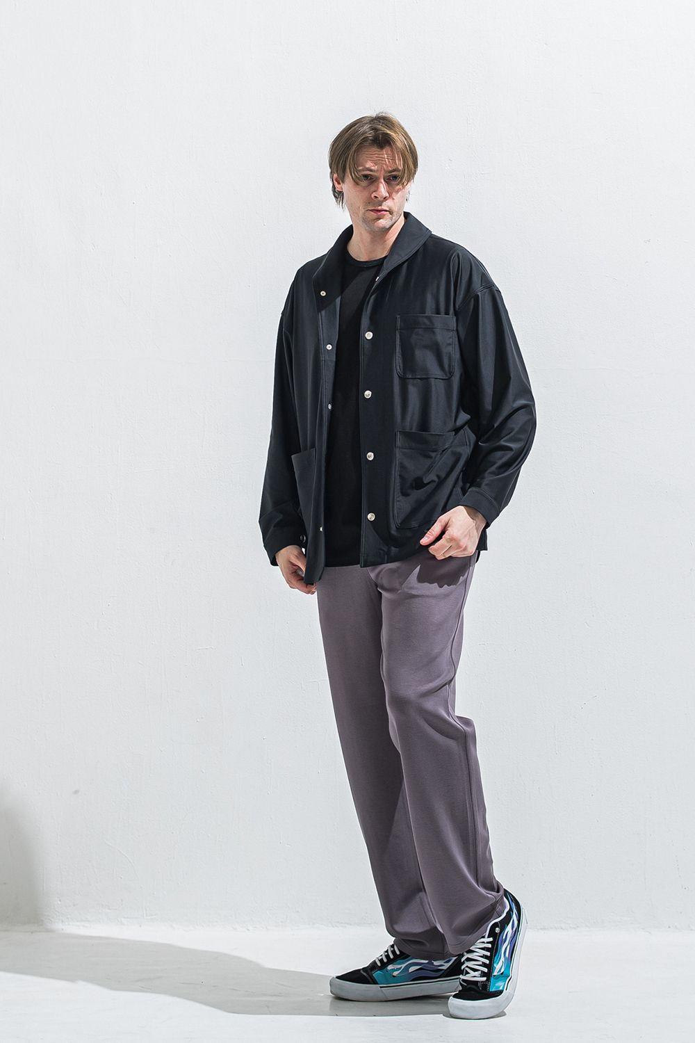SEMI WIDE TUCK PANTS / セミワイド タック パンツ