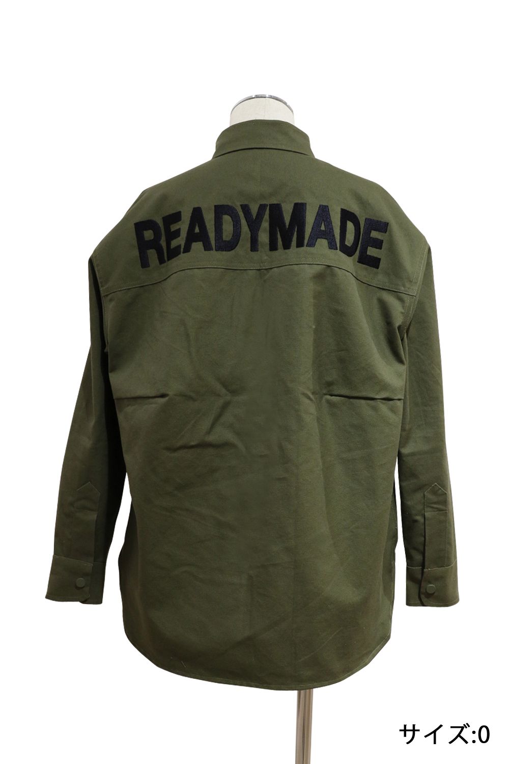 READY MADE レディメイド RE-CO-MU-00-00-139 マルチカラーバンダナオーバーサイズシャツ