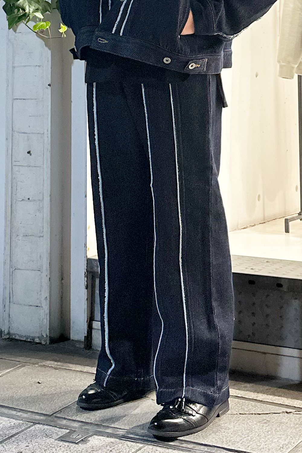 Loose twist yarn denim PT / ルーズ ツイスト ヤーン デニム パンツ