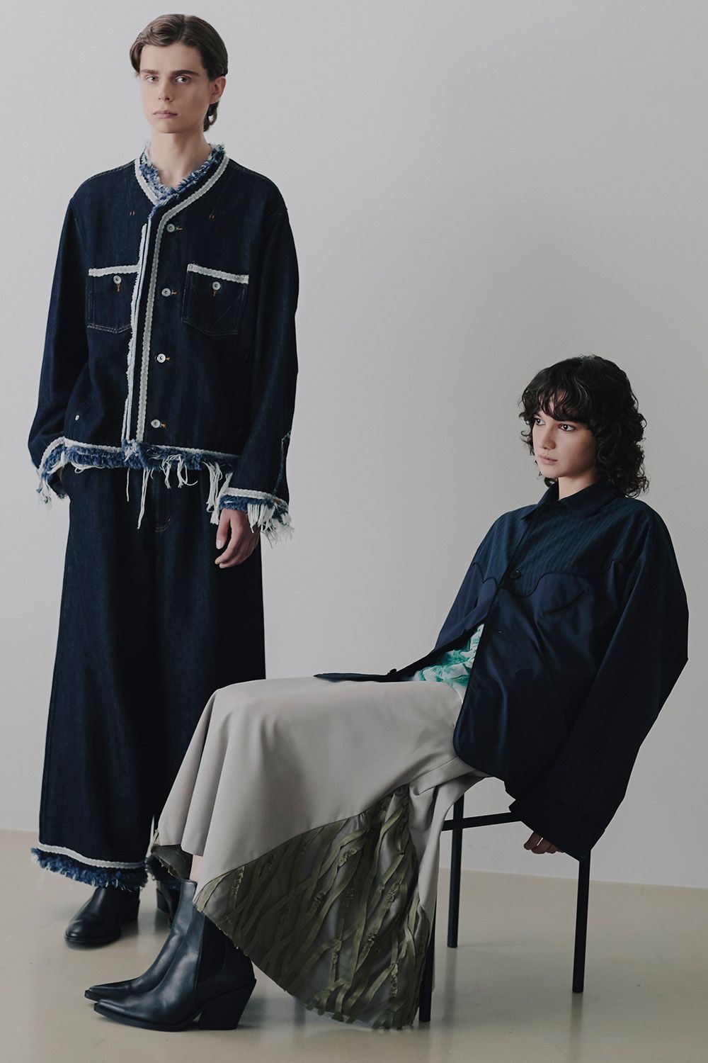 Combination skirt / コンビネーション スカート