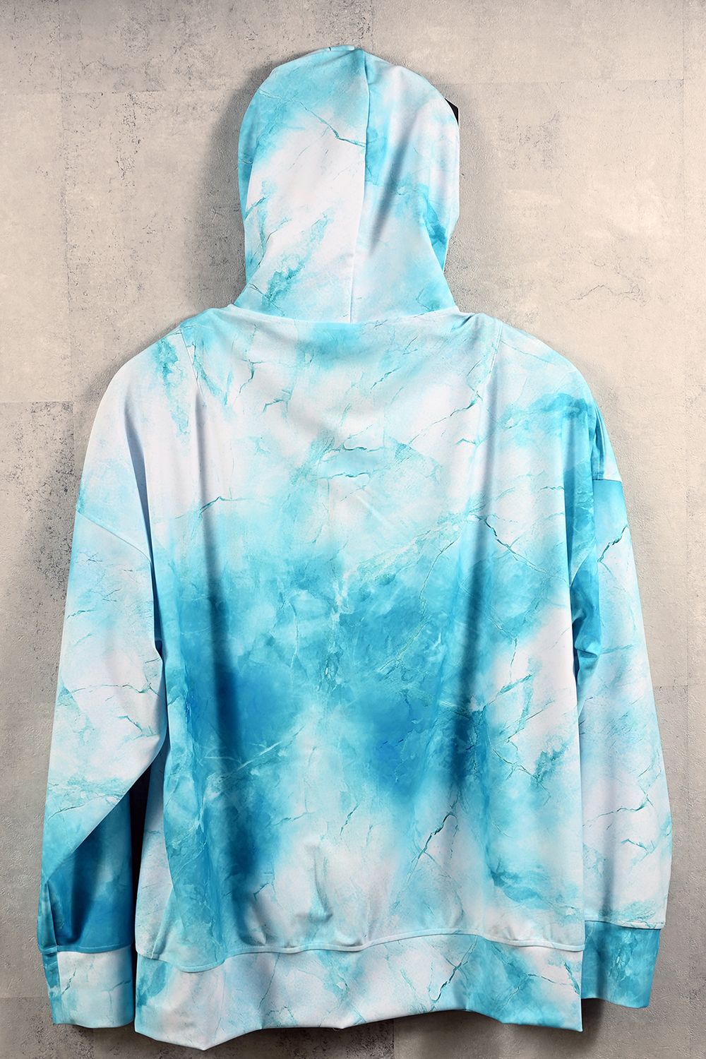 RASH OVER ZIPUP HOODIE / オーバーサイズ ジップアップ ラッシュガード パーカー