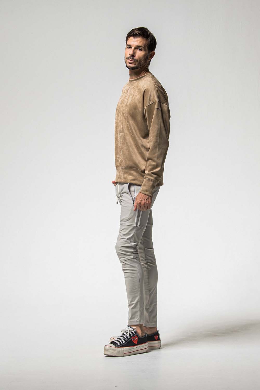 SUEDE DROP TRINER / スウェード ドロップ トレーナー