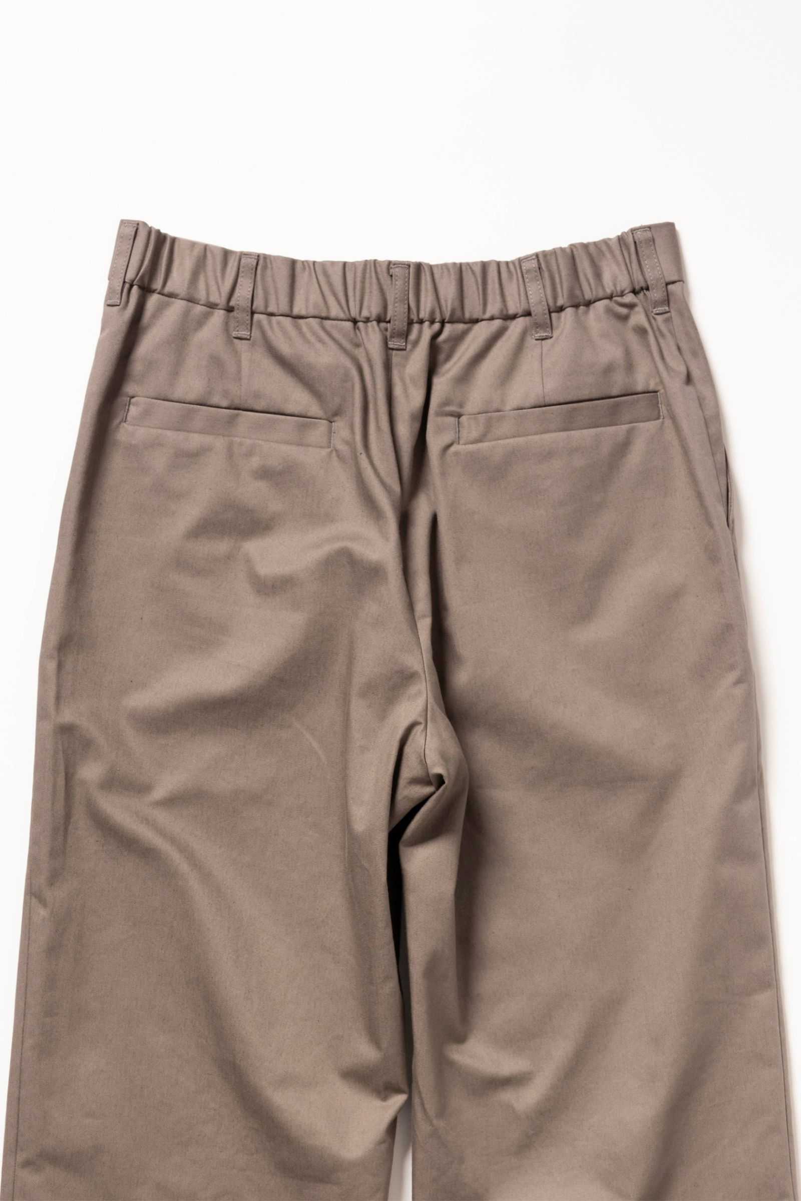 ULTIMATE PIMA CHINO CLOTH WIDE STRAIGHT CHINO / アルティメイト ピマ チノクロス ワイドストレート チノ