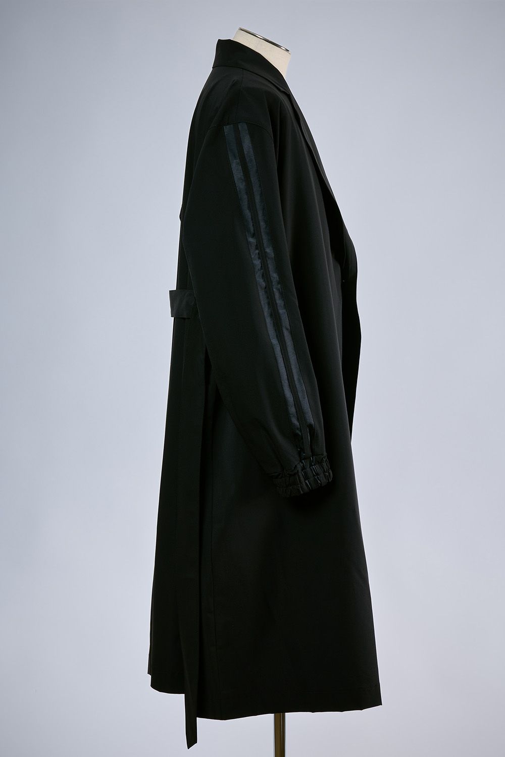 Taffeta Drape Coat / タフタ ドレープ コート