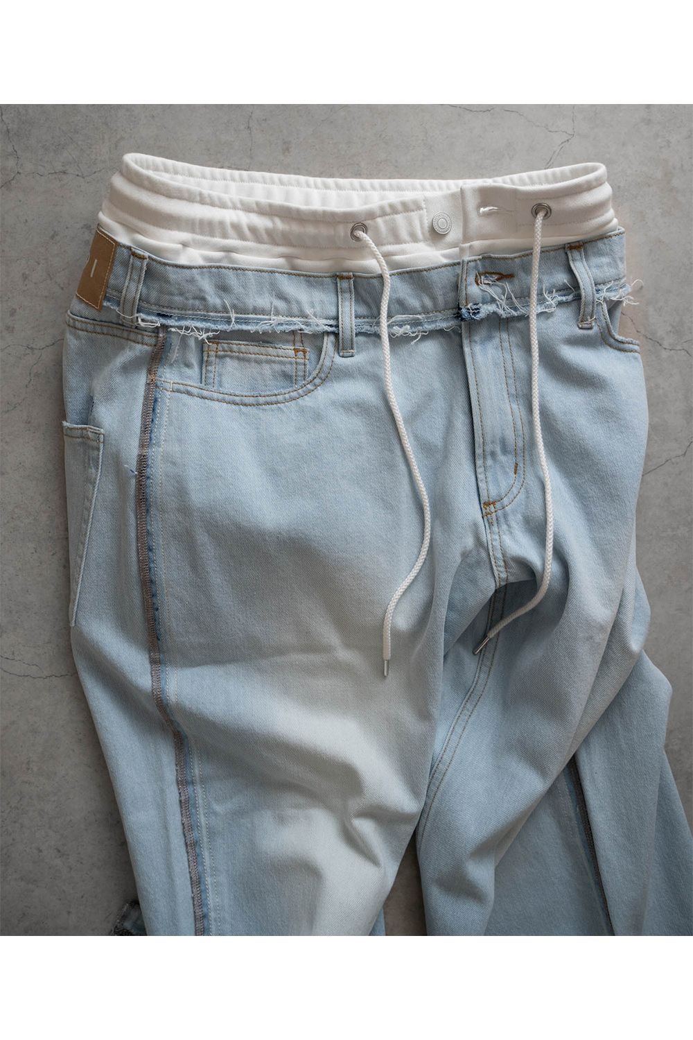 LAYERED BUGGY PANTS / レイヤードバギーパンツ
