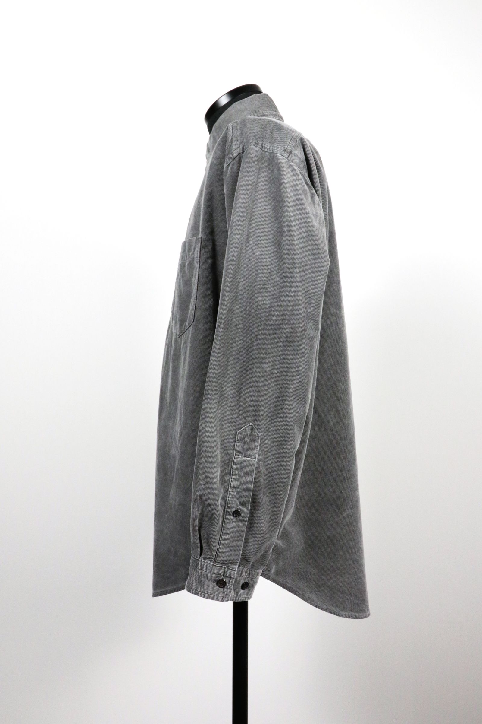 ORGANIC COTTON CORDUROY B.D SHIRT / オーガニックコットン コーデュロイ ボタンダウン シャツ