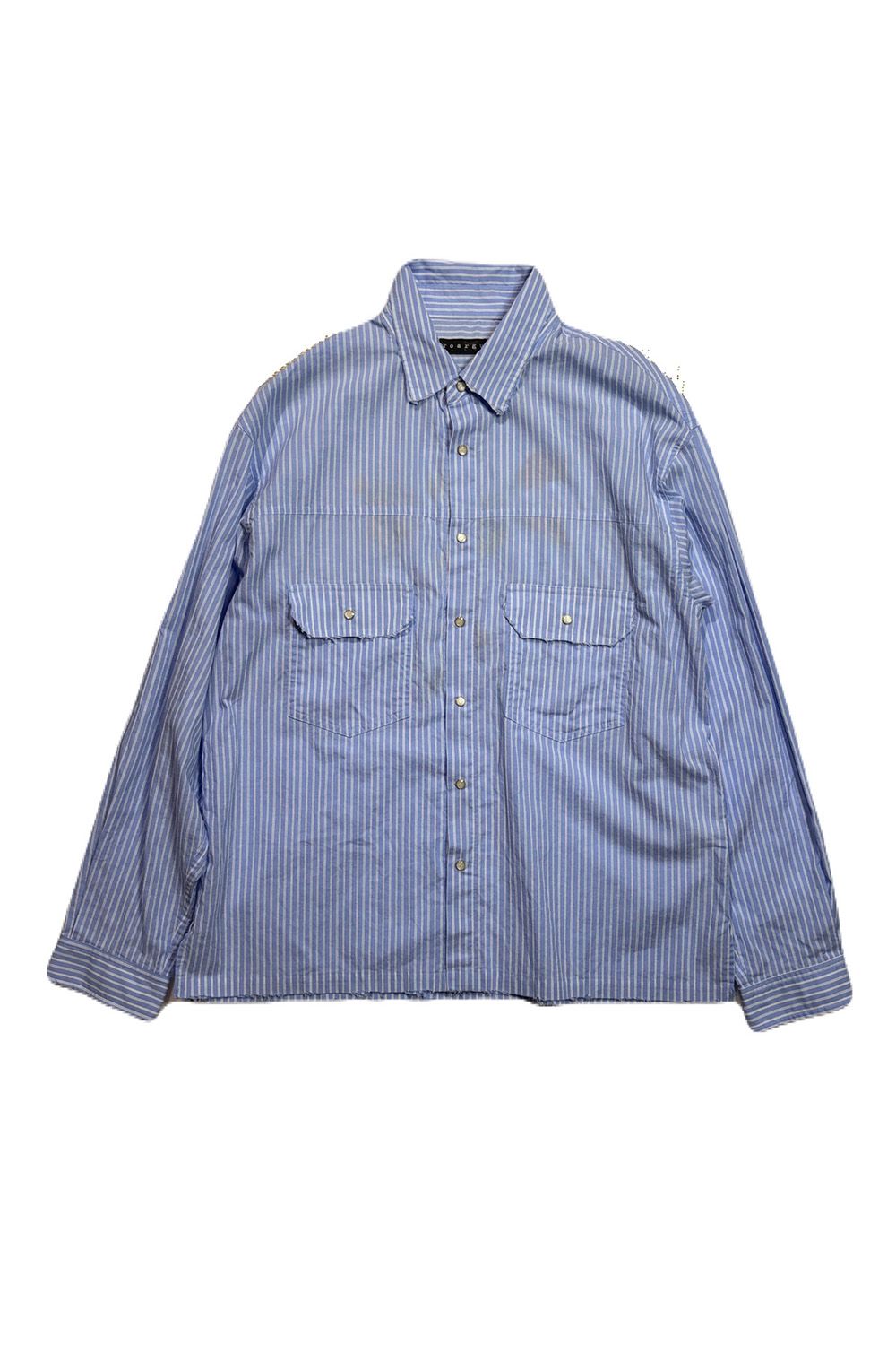 STRIPES SHIRT FLOWER / ストライプ シャツ フラワー