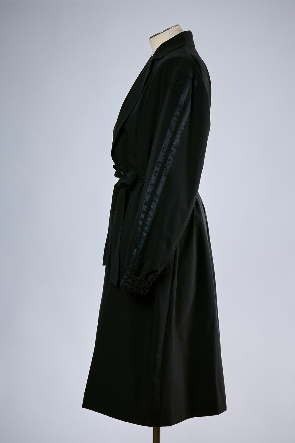 Taffeta Drape Coat / タフタ ドレープ コート
