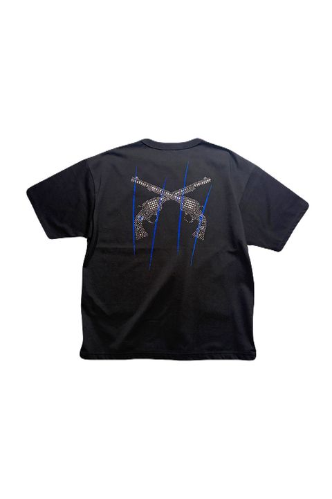 FUN/JER SS SLASH/MET / ファンクション ジャージ Tシャツ スラッシュ メタルクロスガン