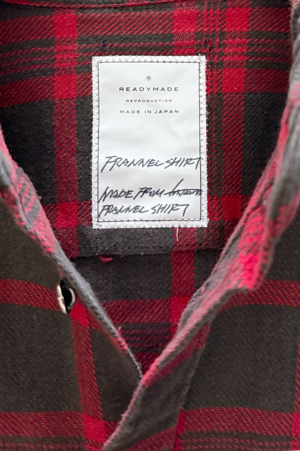 FLANNEL SHIRT / フランネル チェックシャツ