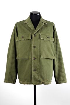 ORGANIC COTTON HERRINGBONE M-43 JACKET / オーガニックコットン ヘリンボーン M-43 ジャケット