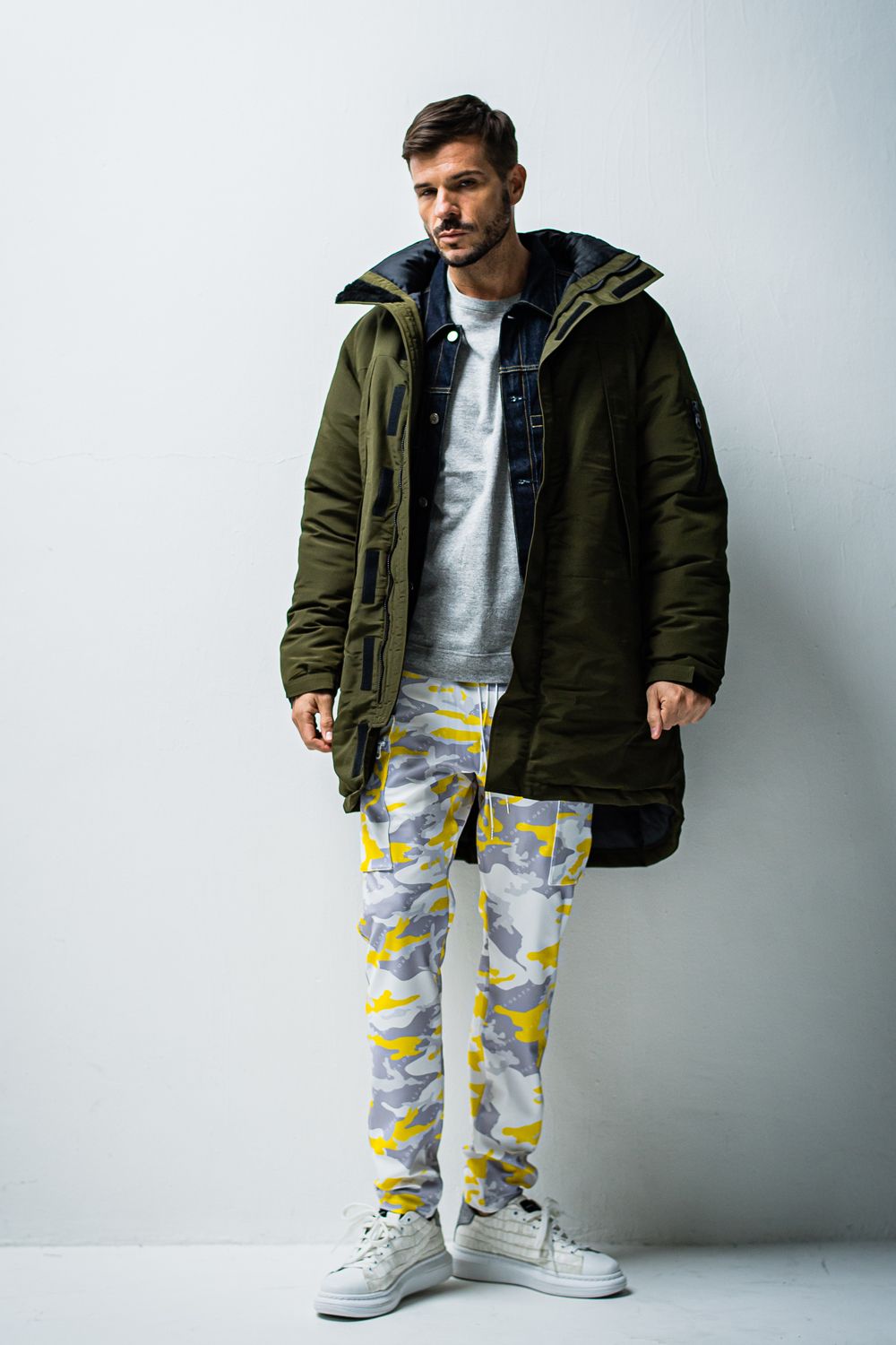 CAMO JERSEY GR PT / カモ ジャージ ギア パンツ