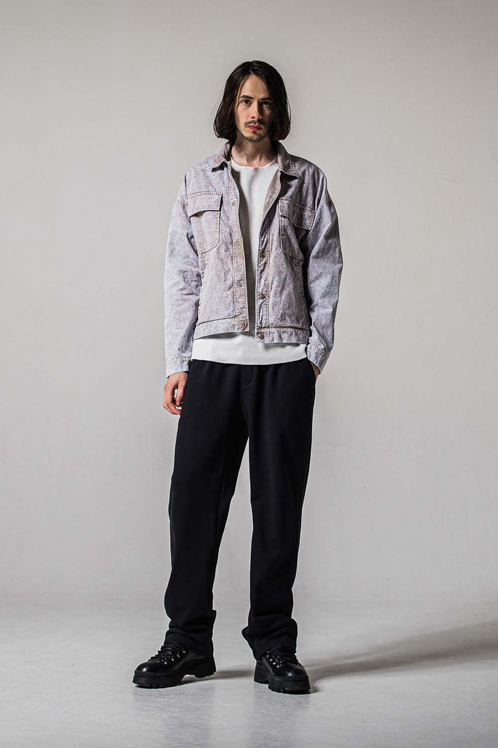 AZE WIDE TUCK PANTS / 畔編み ワイドタックパンツ