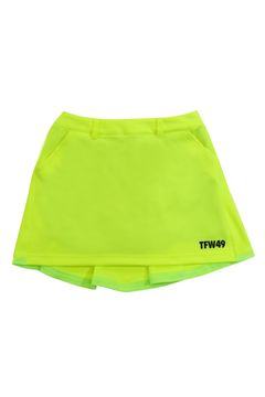 HEM MESH FLAIR SKIRT  / ヘム メッシュ フレア スカート