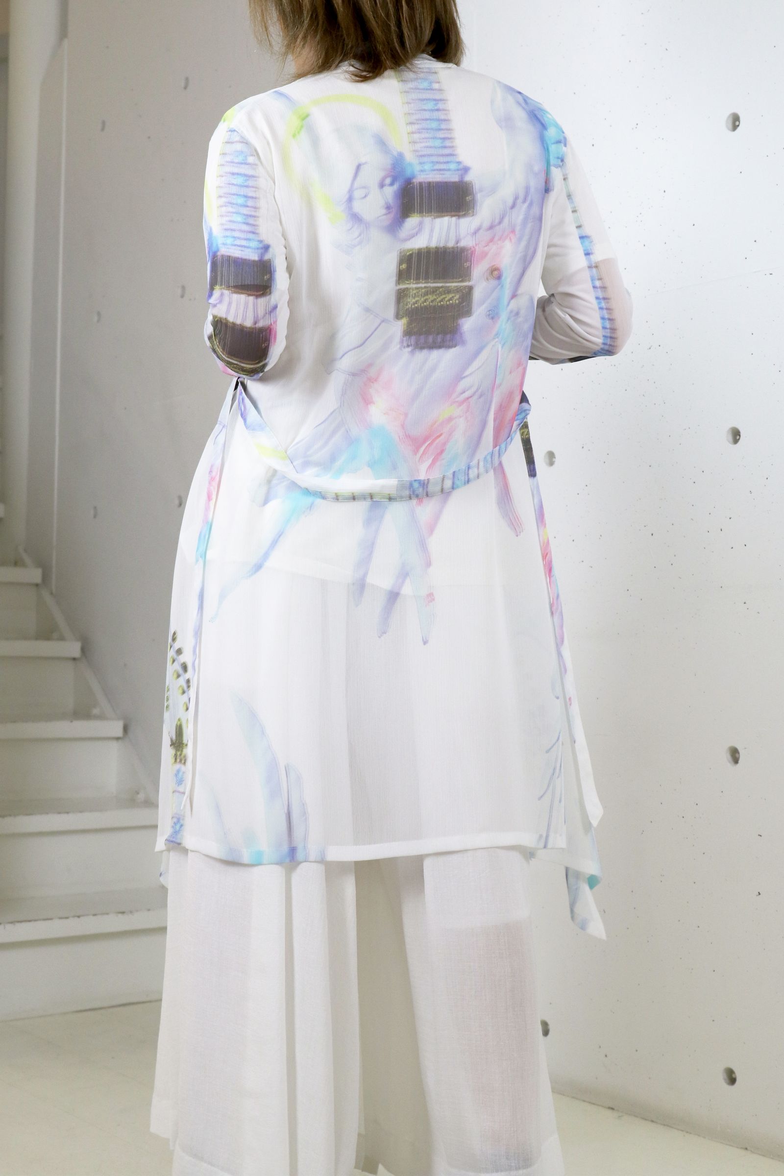 ANGEL Flare Stoal Shirt / エンジェル フレア ストールシャツ