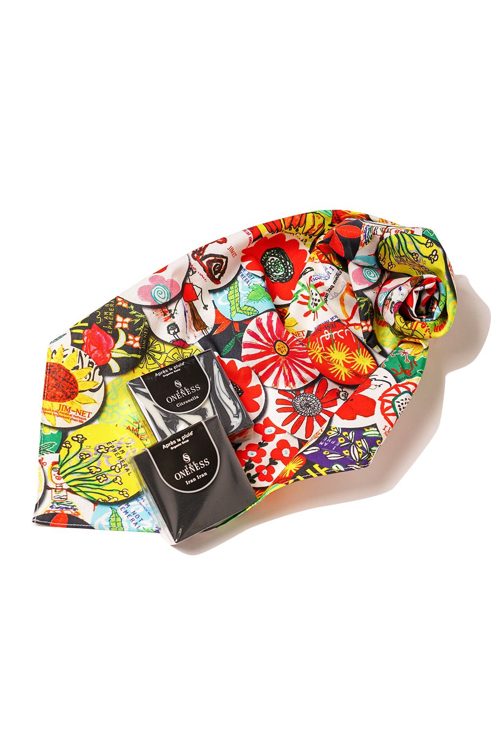 THE ONENESS × Après la pluie EDEN BANDANA & SOAP SET / ザ ワンネス アプレ ラ プリュイ バンダナ オーガニックソープ セット