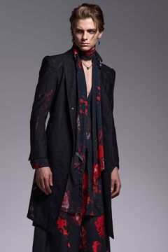 CROSS-Lace Flare Jacket / クロスレース フレアジャケット