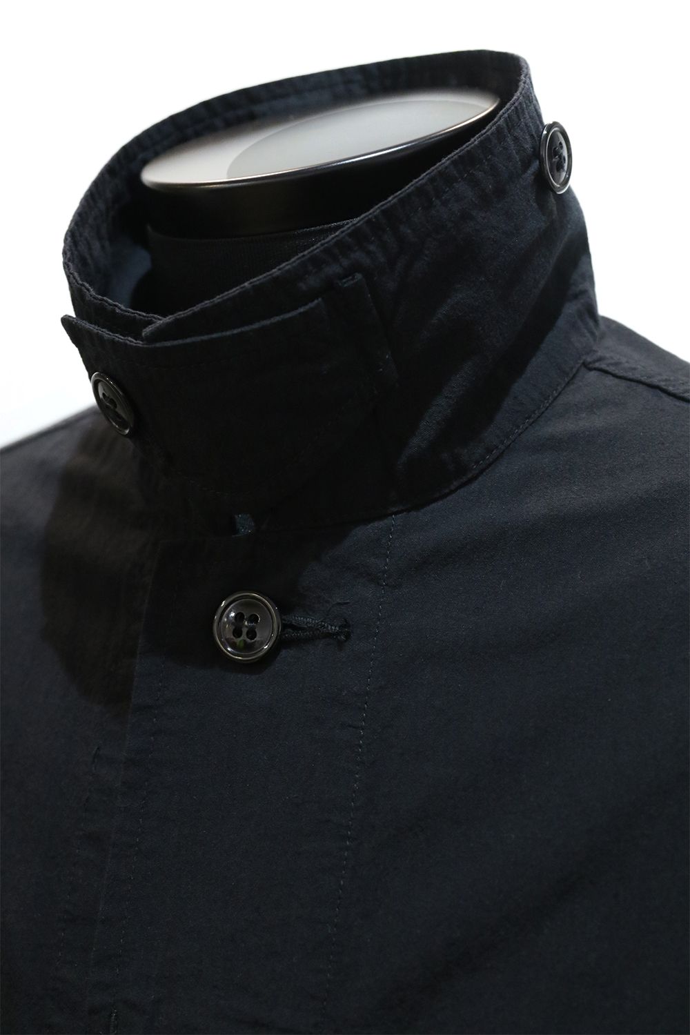 TUMBLED ORGANIC COTTON POPLIN B.D.U VEST / タンブル オーガニック コットン ポプリン バトル ドレス ユニフォーム ベスト