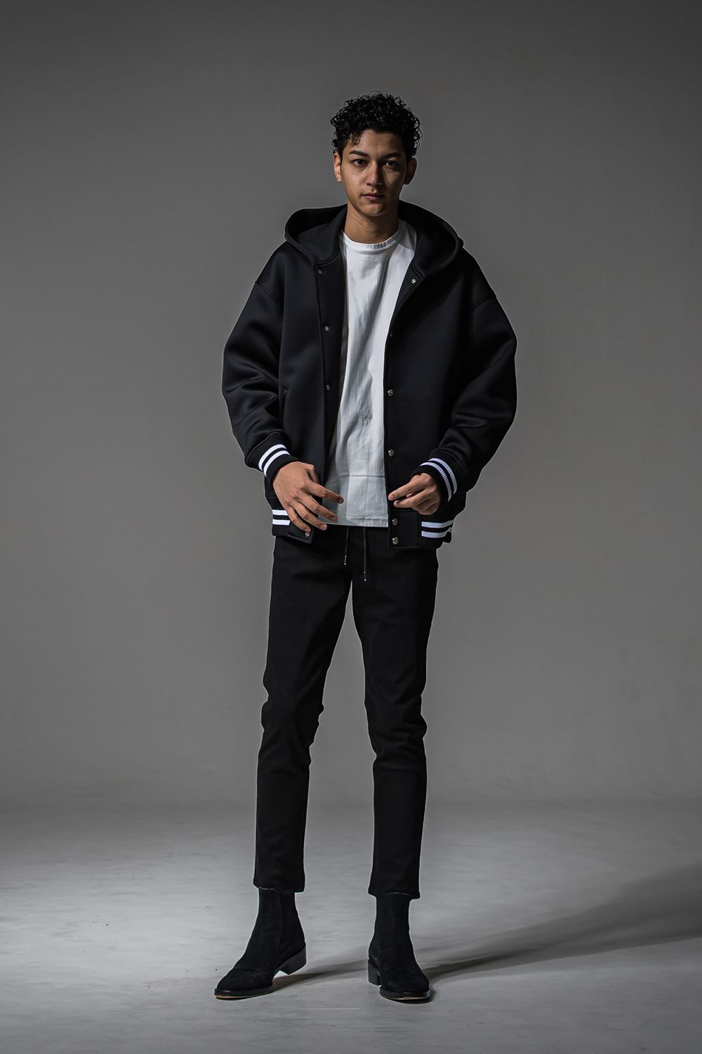 HD VARSITY HOODIE / ヘビーダンボール バーシティーフーディー