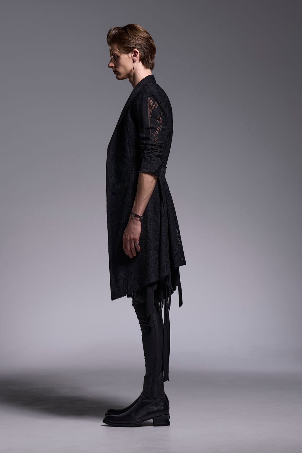 CROSS-Lace Flare Jacket / クロスレース フレアジャケット