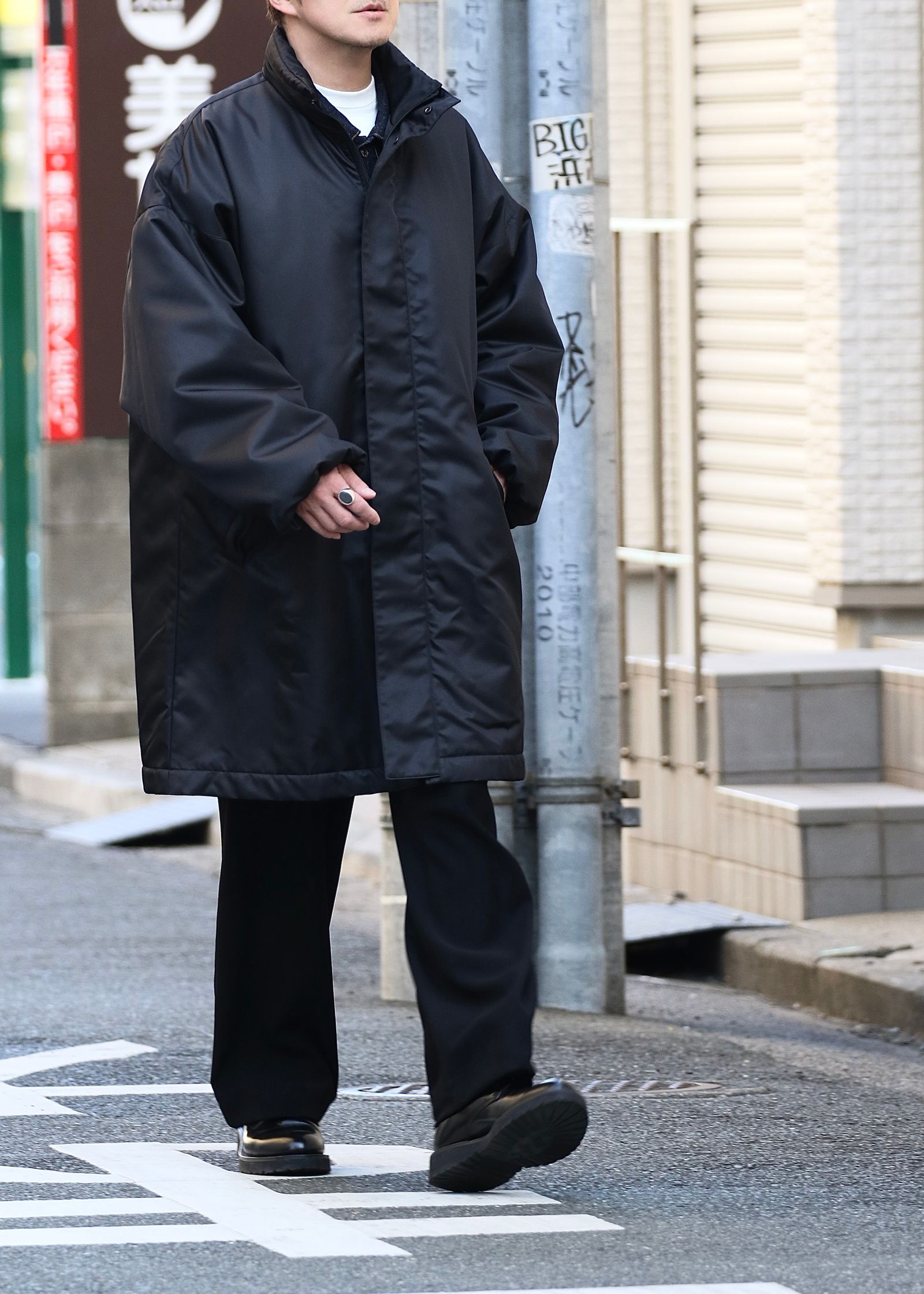 【N.HOOLYWOOD COMPILE】STAND COLLAR COAT