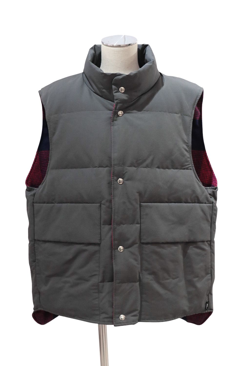 N.HOOLYWOOD - N.HOOLYWOOD COMPILE × WOOLRICH REVERSIBLE VEST