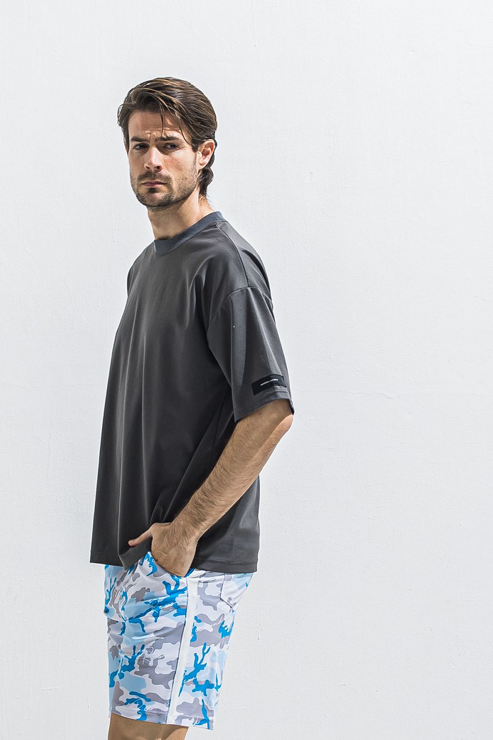 REV MESH OVER TEE / リバーシブル メッシュ オーバーサイズ Tシャツ