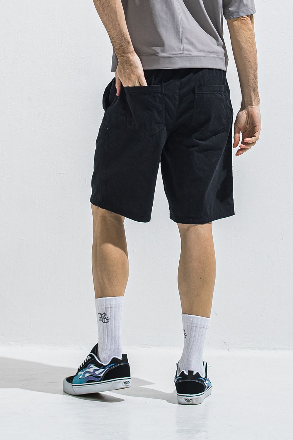 DOUBLE KNEE SHORTS / ダブルニー ショーツ