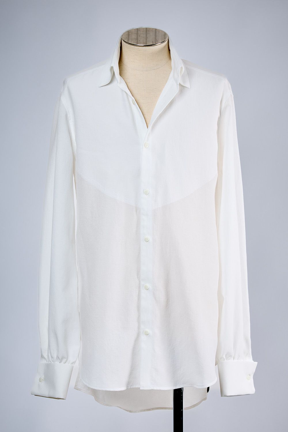 【COSTUME LINE】Back Satin W-Cuffs Shirt / SUGIZO コスチュームライン バックサテン ダブルカフス シャツ