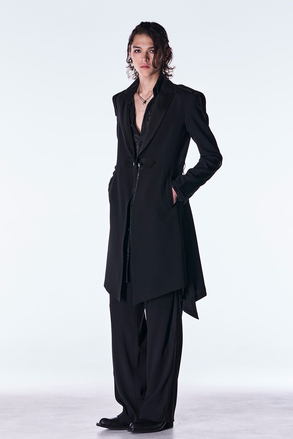 Back Satin Goth Jacket II / バックサテン ゴス ジャケット II