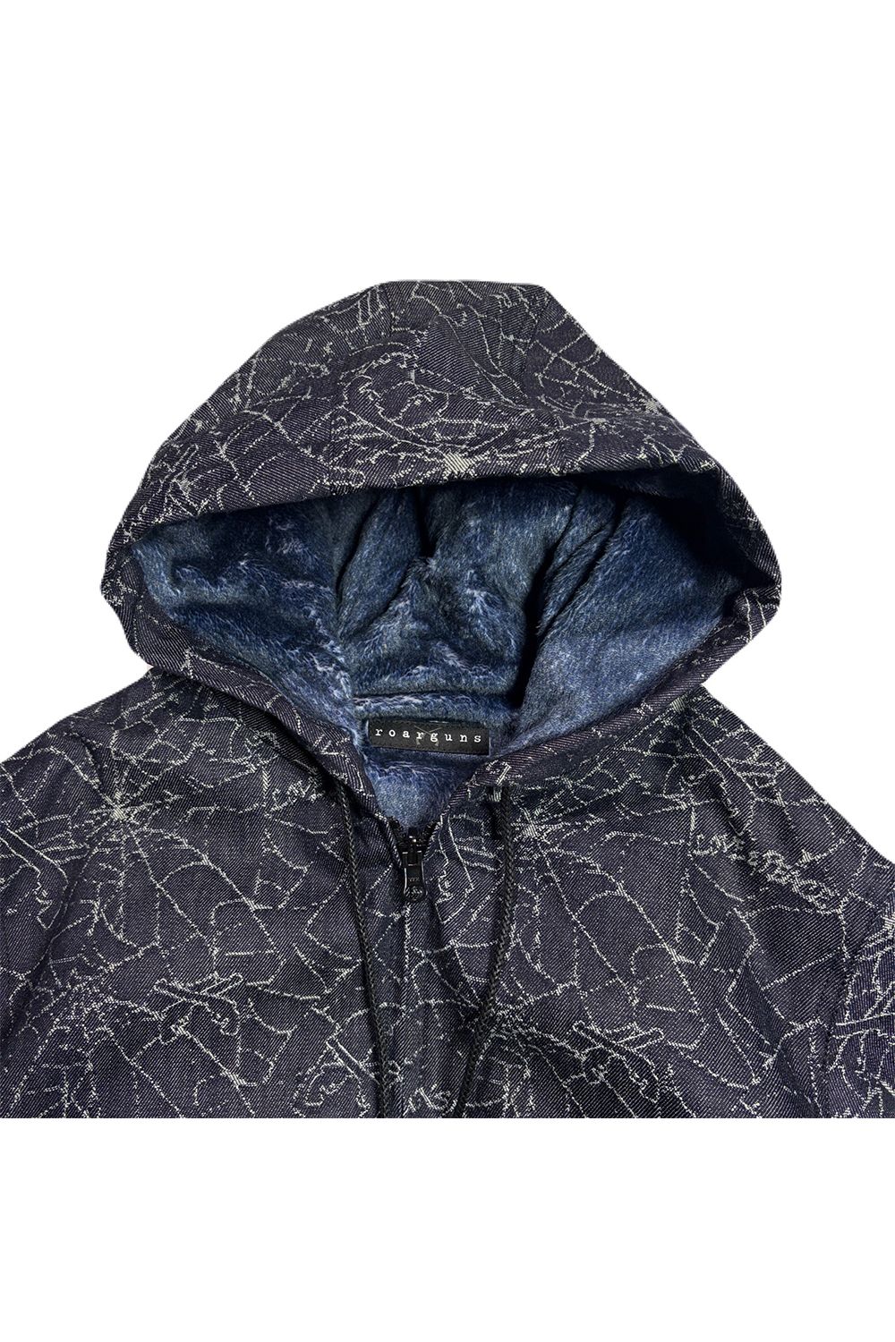 SPIDER JQD HOODIE / リバーシブル スパイダー ジャガード フーディ