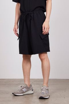 20//1 RECYCLE SUVIN ORGANIC COTTON KNIT CARGO SHORTS / リサイクルスビン オーガニックコットン 度詰め天竺 カーゴショーツ