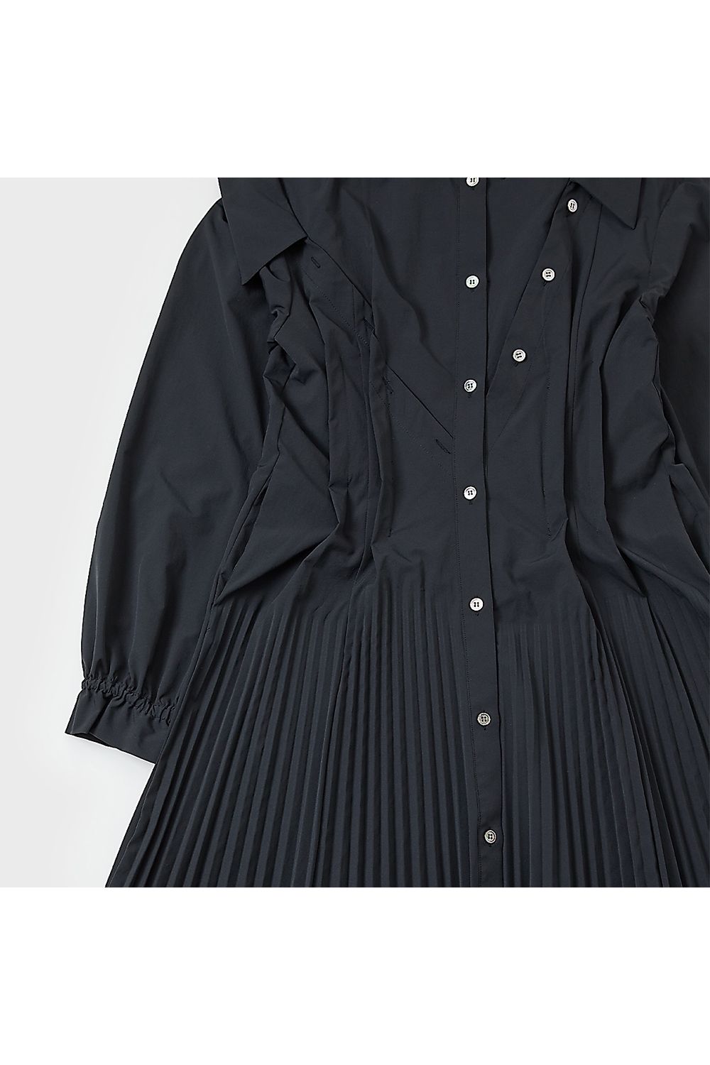 Layered pleats dress / レイヤード プリーツ ドレス